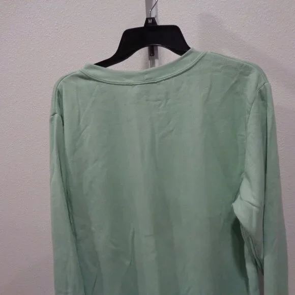 Casual News Vintage Women's Sweatshirt Sweater Size Large Acrylic Long Sleeve - Picture 10 of 12